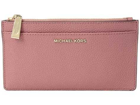 michael kors pink card wallet